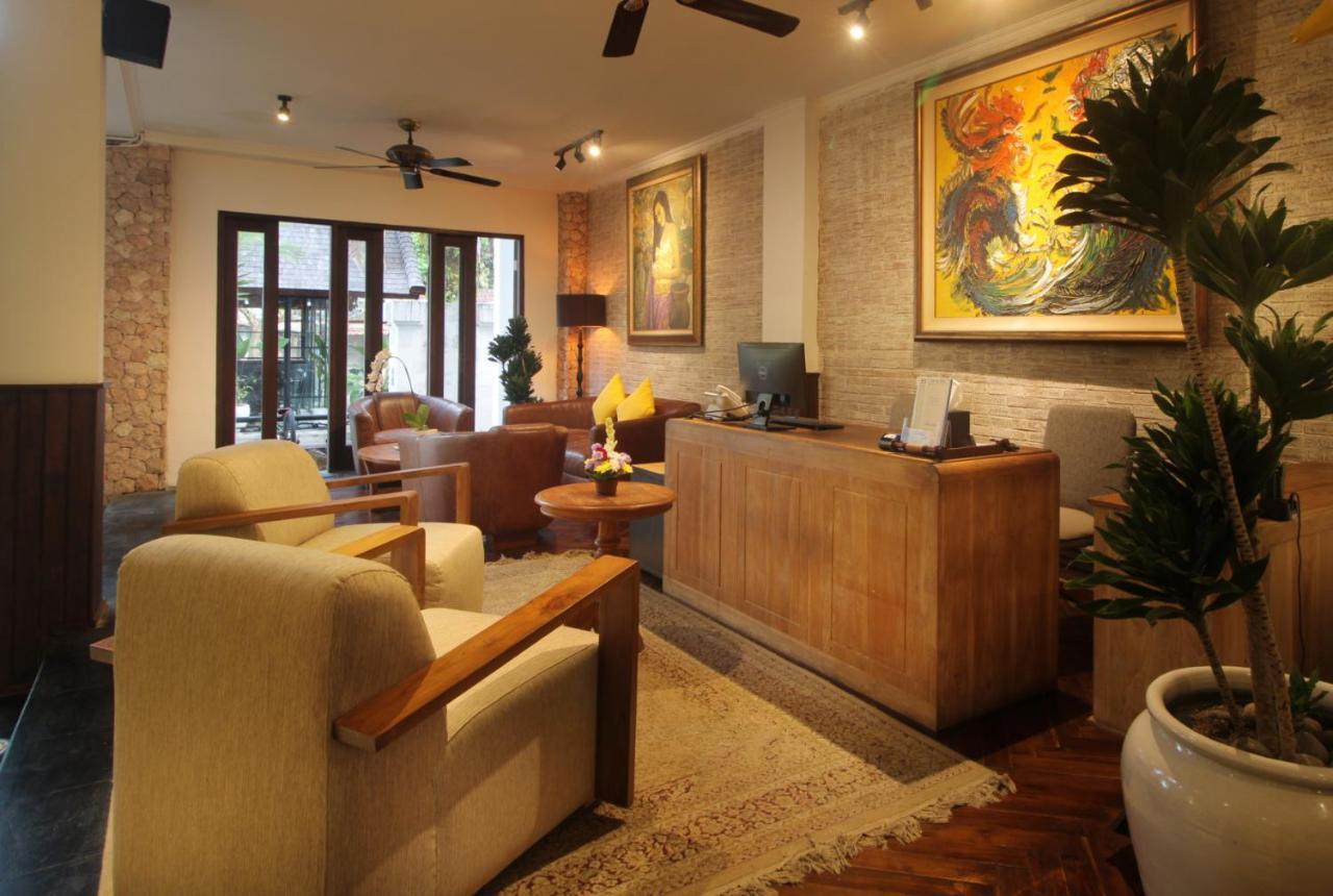 Sagara Villas And Suites Sanur By Ahm Exterior foto Reception area